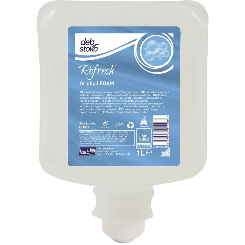 Deb Stoko Refresh Original Foam zeep-Verpakt per 6 stuks