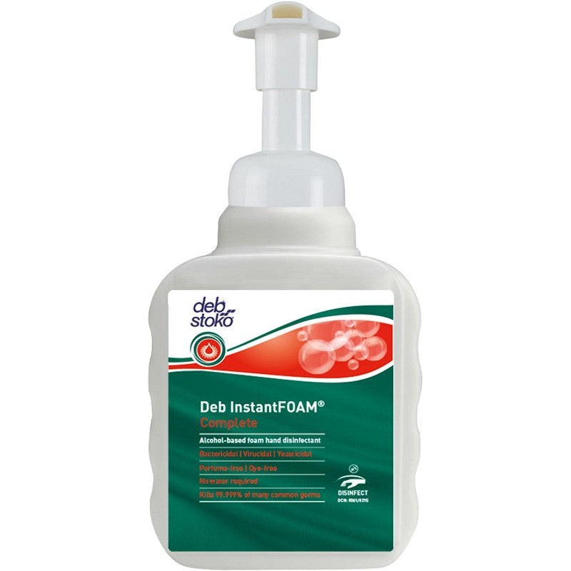 Deb Stoko InstantFOAM Complete handdesinfectiemiddel -Verpakt per 12 stuks