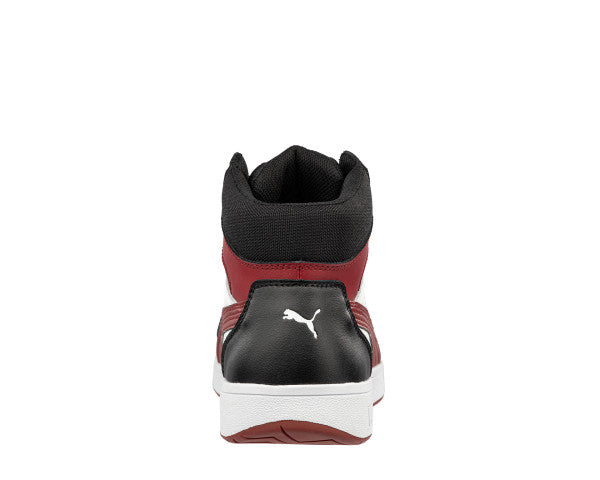 Puma Frontcourt BLK/WHT/RED Mid S3L ESD FO HRO SR