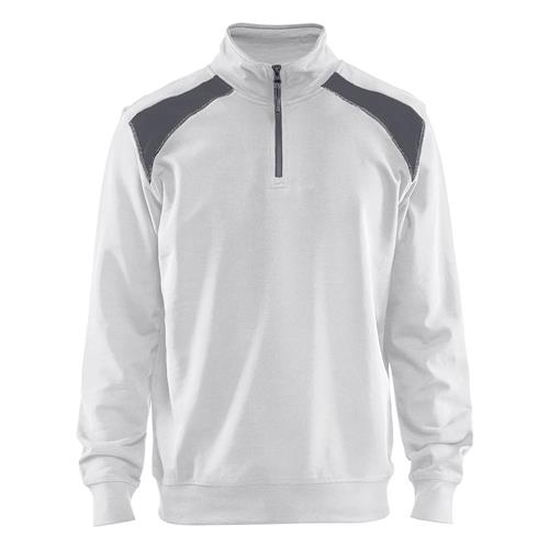 Blåkläder 33531158 Sweatshirt bi-colour met halve rits