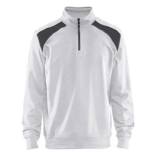 Blåkläder 33531158 Sweatshirt bi-colour met halve rits