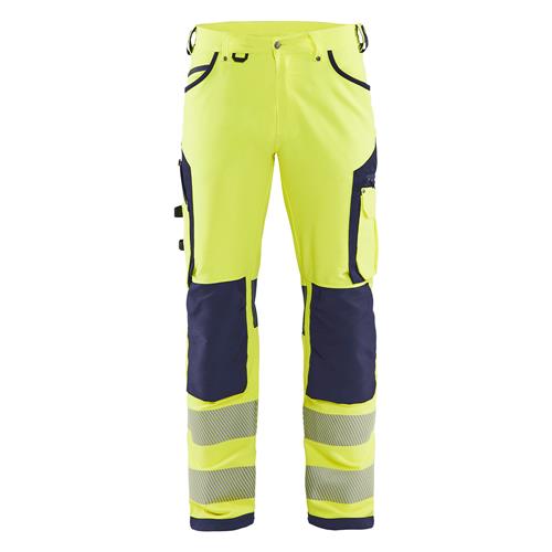 Blåkläder 11971642 High Vis werkbroek met 4-weg stretch