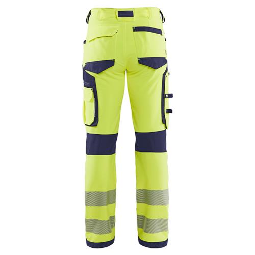 Blåkläder 11971642 High Vis werkbroek met 4-weg stretch