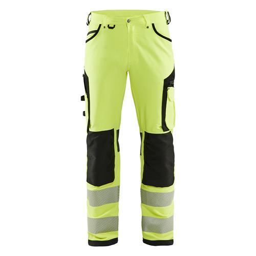 Blåkläder 11971642 High Vis werkbroek met 4-weg stretch