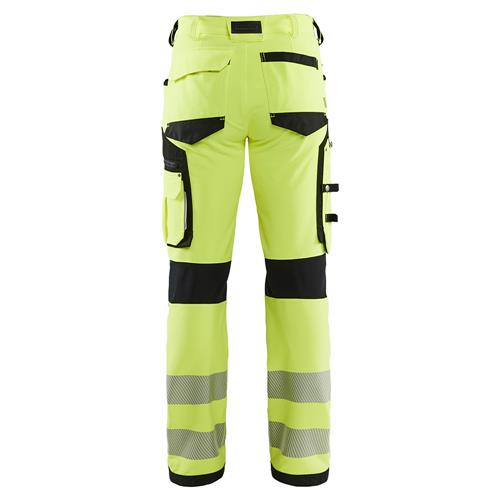 Blåkläder 11971642 High Vis werkbroek met 4-weg stretch