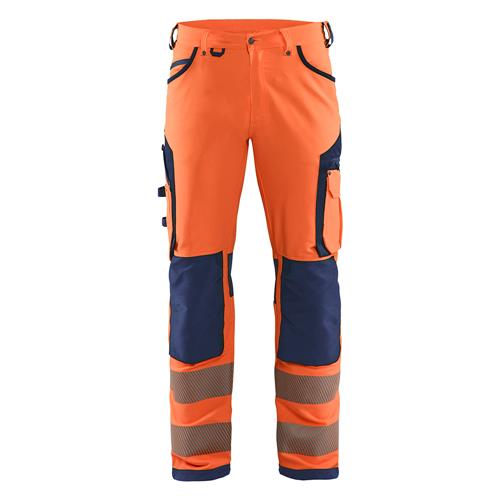 Blåkläder 11971642 High Vis werkbroek met 4-weg stretch
