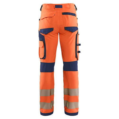 Blåkläder 11971642 High Vis werkbroek met 4-weg stretch