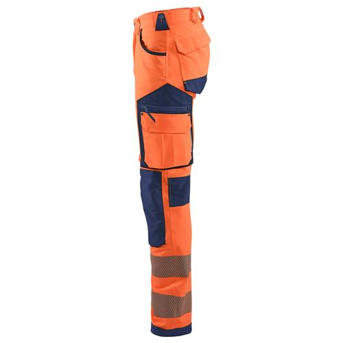 Blåkläder 11971642 High Vis werkbroek met 4-weg stretch