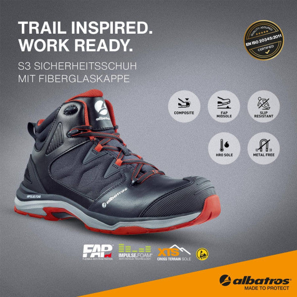 ALBATROS ULTRATRAIL MID S3 ESD Werkschoen