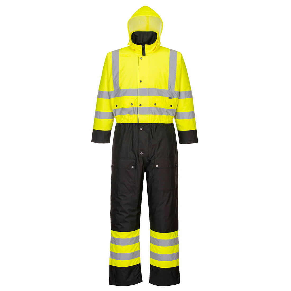 S485 - Hi-Vis Tweekleuren Overall - Gevoerd