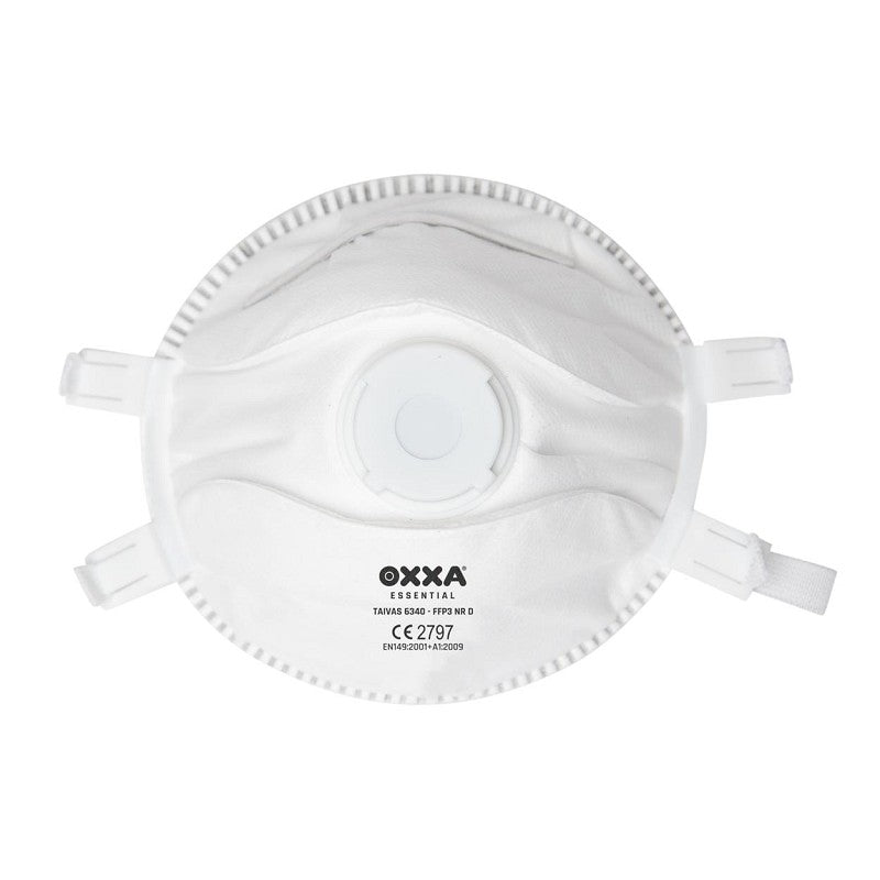 OXXA® Taivas 6340 stofmasker FFP3 NR D met uitademventiel Verpakt per 5 stuks