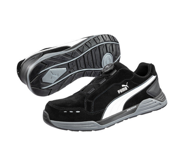 Puma Airtwist Black Disc Low S3 ESD HRO SRC Werkschoen