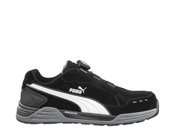 Puma Airtwist Black Disc Low S3 ESD HRO SRC Werkschoen