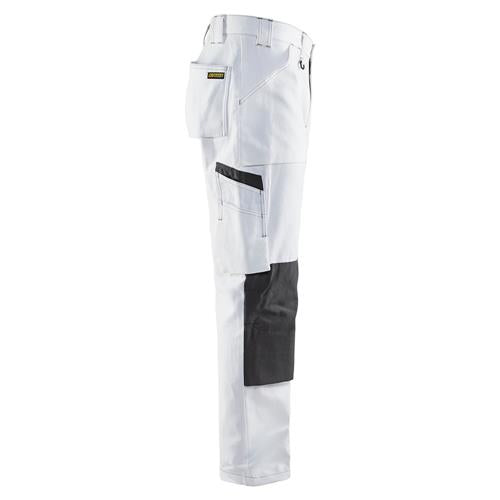 Blåkläder 10911210 Werkbroek wit/donkergrijs