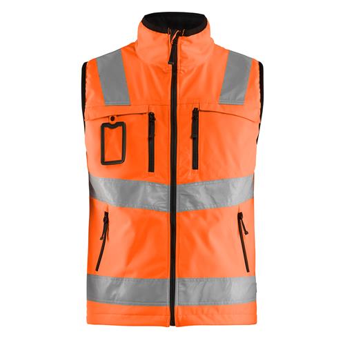 Blåkläder 30492517 Softshell vest high vis