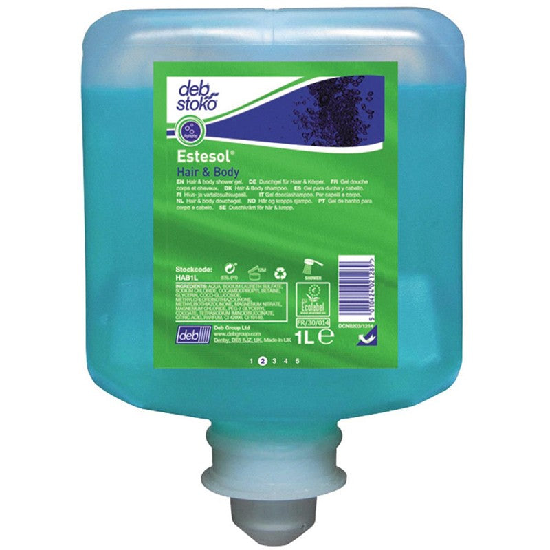 Deb Stoko Estesol Hair & Body huidreiniger-Verpakt per 6 stuks