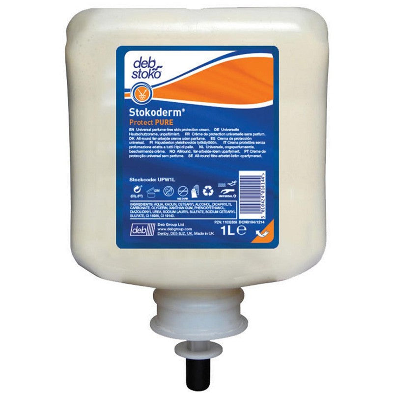 Deb Stoko Stokoderm Protect Pure huidbeschermer-Verpakt per 6 stuks