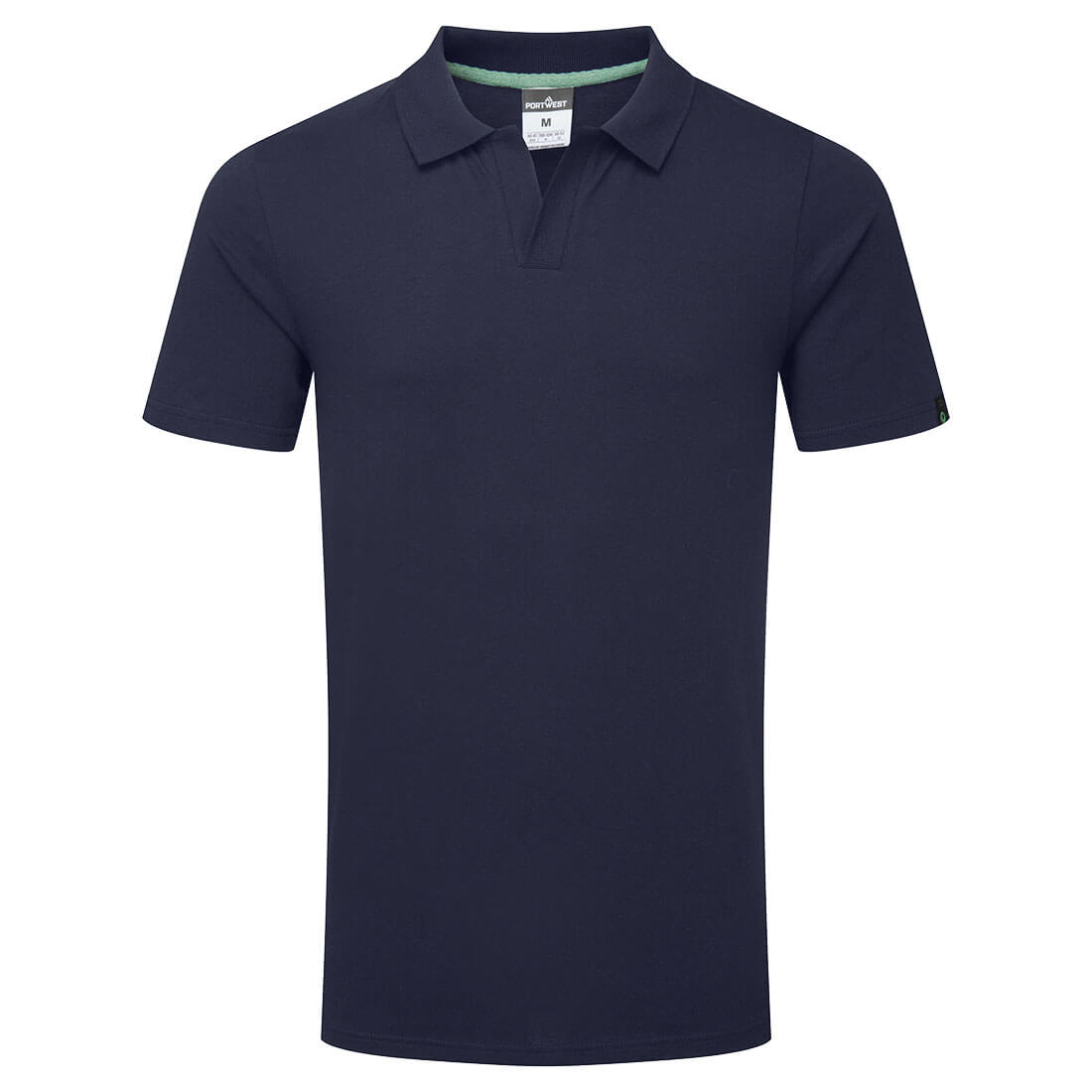 EC210 - Recyclebaar Poloshirt van biologisch katoen