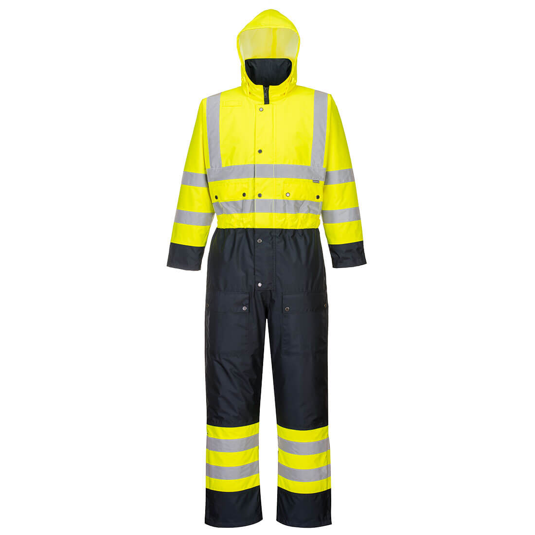 S485 - Hi-Vis Tweekleuren Overall - Gevoerd